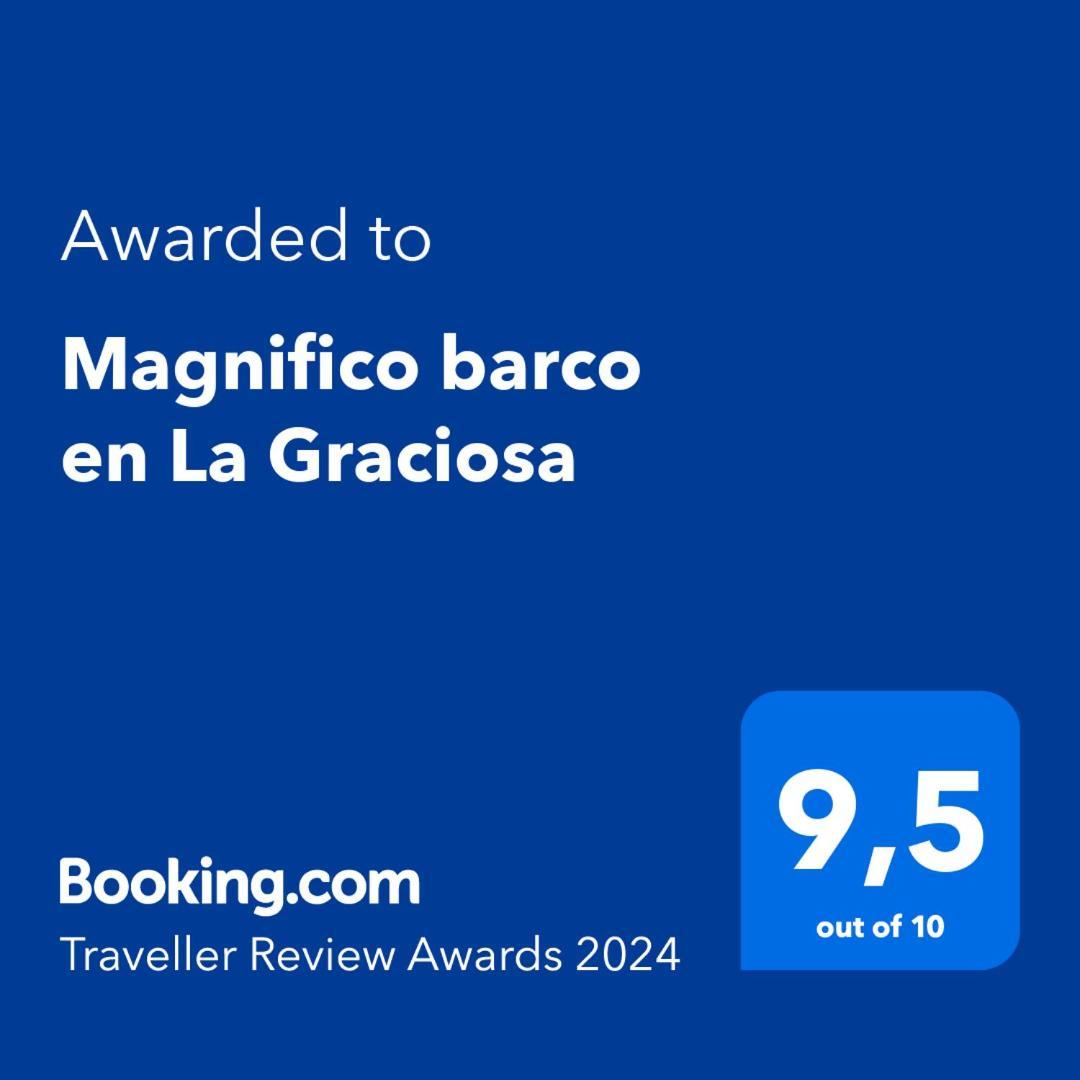 Hotel Magnifico Barco En La Graciosa Caleta de Sebo Exterior foto